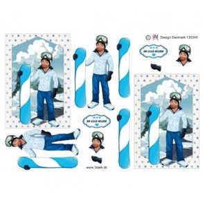 3D ark Snowboard, dreng M31