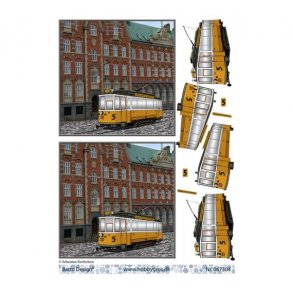 3D ark Sporvogn i by M15A