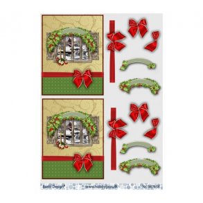 3D ark Staldvindue med udsigt M45