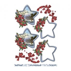 3D ark stjerne med kristtjrn M33