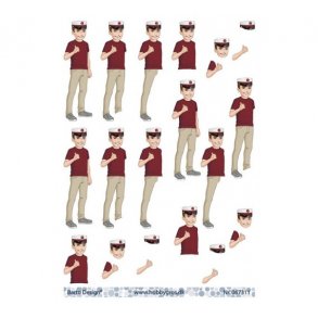 3D ark Student dreng rd M24