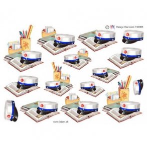 3D ark Student med blt bnd M40