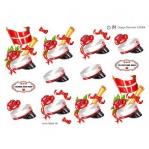 3D ark Student med rdt bnd M40