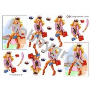 3D ark student pige M18