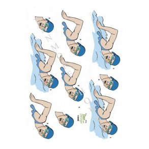 3D ark Sv�mmedreng M23