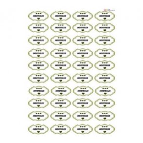 3D ark tekst i ramme indbydelse M31