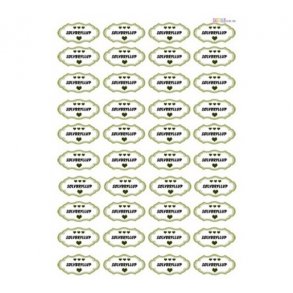 3D ark tekst i ramme slvbryllup M31