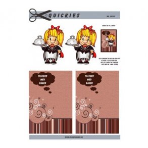 3D ark tjener, dame M5