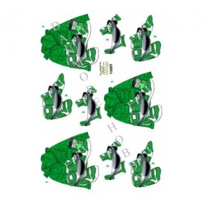 3D ark t�j til teenager gr�n M40