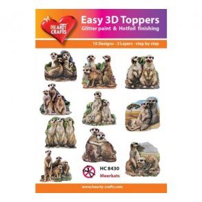 Easy 3D ark udst. 8430 10 st dyr