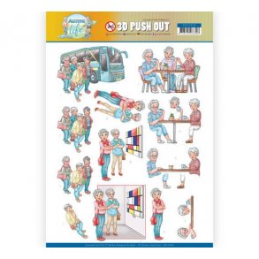 3D ark Udstanset 10400 Damehygge