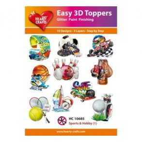 Easy 3D ark udstanset 10685 sports & hobby 10s�t