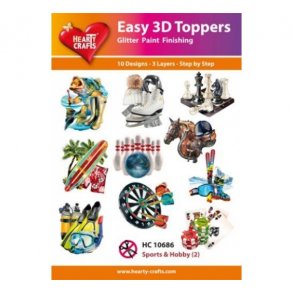 Easy 3D ark udstanset 10686 sports & hobby (2) 10s�t