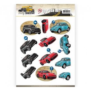 3D ark Udstanset Amy 10235 Biler