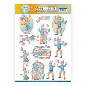 3D ark Udstanset �ldre par