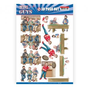 3D ark udstanset Yvonne 10358 Mandehygge