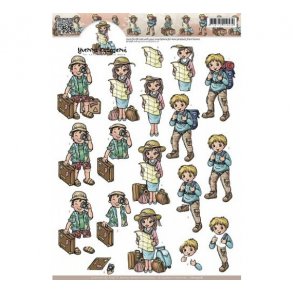 3D ark Yvonne 10508 Turister M44