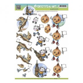 3D ark Yvonne dyr M13