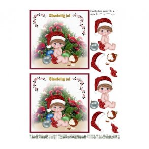 3D Dots Julebaby M22