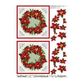 3D Dots Juleblomst M22