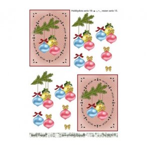 3D Dots julekugler M22