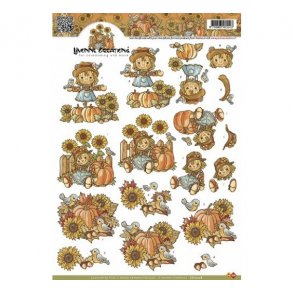 3D Pige med gr�skar M35