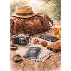 Papirblok A6 R� �jeblikke - Luna Hobby