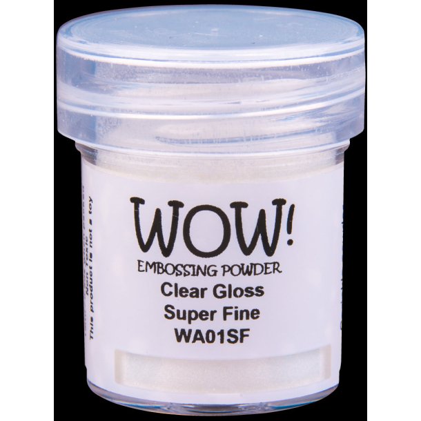 WOW Embossingpulver Clear Gloss super fine WA01SF