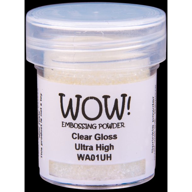 WOW Embossingpulver Clear Gloss ultra high  WA01UH