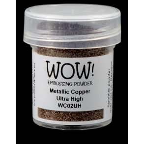 WOW Embossingpulver Metallic Copper Ultra High WC02UH