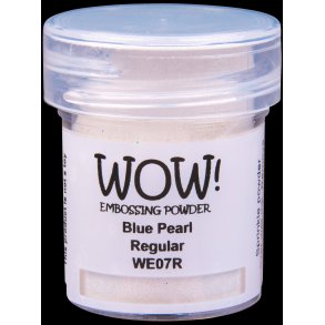 WOW Embossingpulver Blue Pearl Regular WE07R