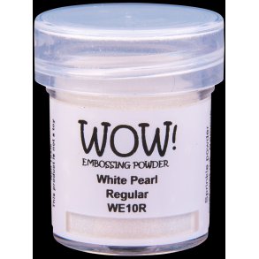WOW Embossingpulver White Pearl Regular WE10R