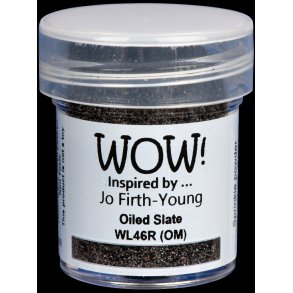 WOW Embossingpulver Oiled Slate WL46R (OM)