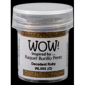 WOW Embossingpulver Decadent Ruby WL59X (O)