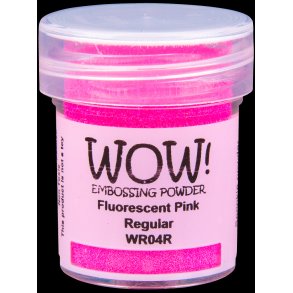 WOW Embossingpulver Fluorescent Pink Regular WR04R
