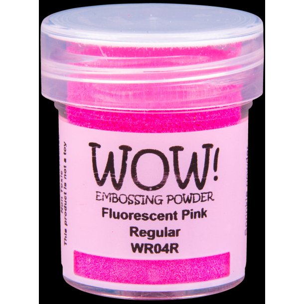 WOW Embossingpulver Fluorescent Pink Regular WR04R