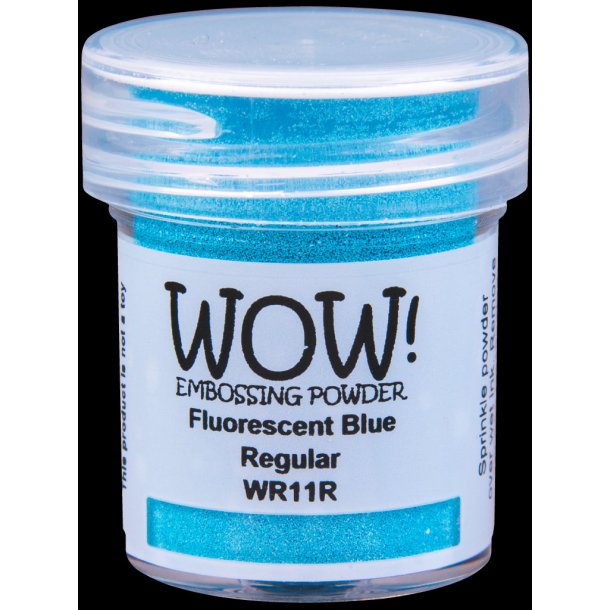 WOW Embossingpulver Fluorescent Blue Regular WR11R