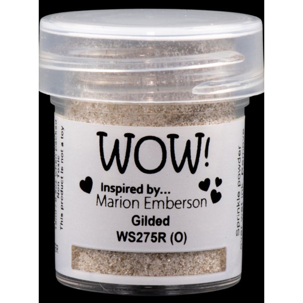 WOW Embossingpulver Glitter Gilded WS275R (O)