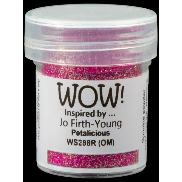 WOW Embossingpulver Glitter Petalicious WS288R (OM)