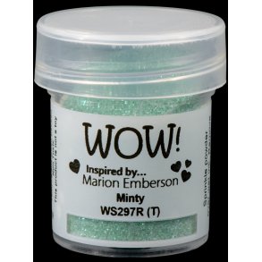 WOW Embossingpulver Glitter Minty WS297R (T)