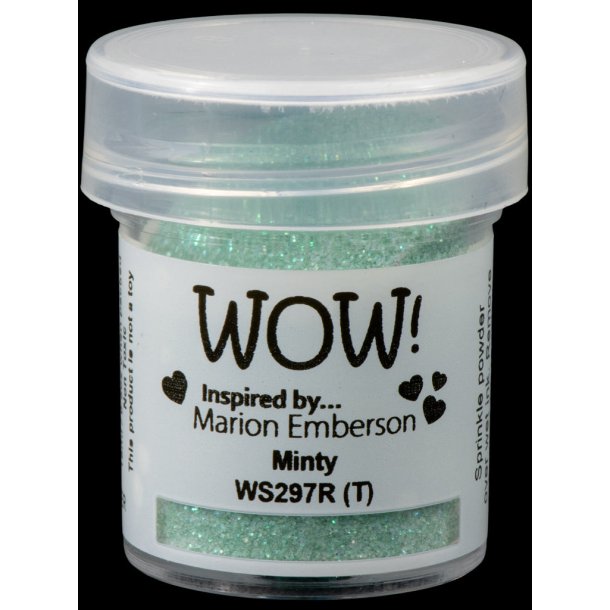 WOW Embossingpulver Glitter Minty WS297R (T)