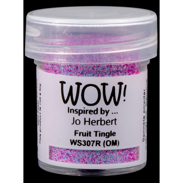 WOW Embossingpulver Glitter Fruit Tingle WS307R (OM)