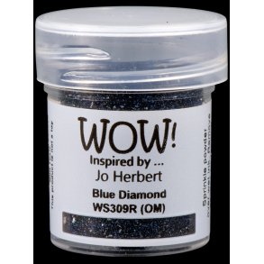 WOW Embossingpulver Glitter Blue Diamond WS309R (OM)
