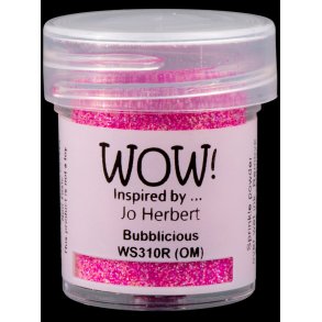 WOW Embossingpulver Glitter Bubblicious WS310R (OM)