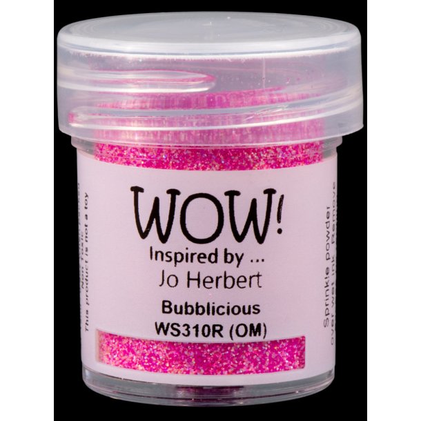 WOW Embossingpulver Glitter Bubblicious WS310R (OM)