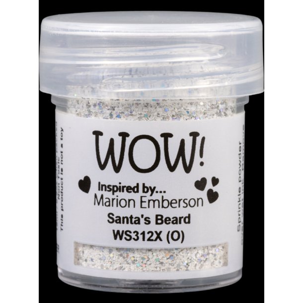 WOW Embossingpulver Glitter Santa's Beard WS312X (O)