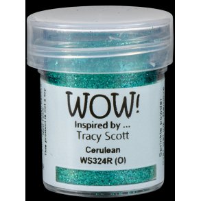 WOW Embossingpulver Glitter Cerulean WS324R (O)