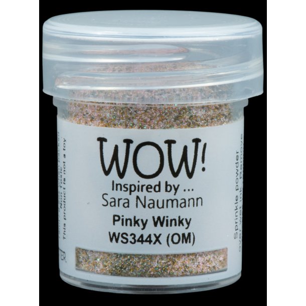 WOW Embossingpulver Glitter Pinky Winky WS344X (OM)