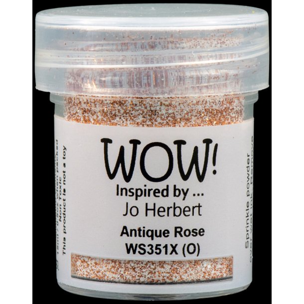 WOW Embossingpulver Glitter Antique Rose WS351X (O)