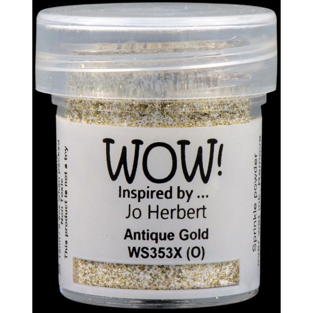 WOW Embossingpulver Glitter Antique Gold WS353X (O)